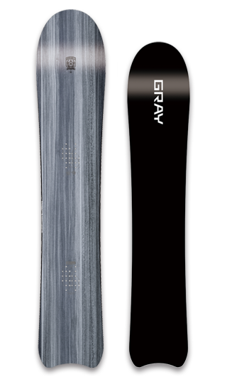 RIDE スノーボード ブラック/グレー PRODUCT-2627 | Gray Snowboards